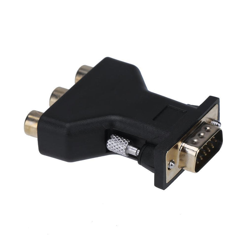 ALLOYSEED Adapter Converter VGA Male, 3 RCA Female Converter Adapter Spli