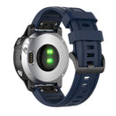 20mm Silicone Watch Band for Garmin Fenix 7S Bracelet Strap (Midnight Blue)