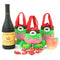 Decorations Creativity Christmas tree Christmas Gift bag Clown pants Candy bag