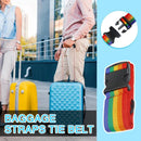 Adjustable Strong Extra Safety Travel Luggage Baggage Tie Suitcase Strap F3K5