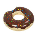 Inflatable Swimming Ring PVC Coffee Donut Design Pool Accessories (70cm) Newly
