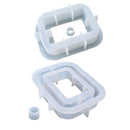 Silicone Molds for Flower Rose Vase Epoxy Casting DIY Mould Art Crafts (B) Newly