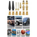15pcs/set Bicycle Valve Adapter Presta to Schrader Cycling Bike Tire Tools