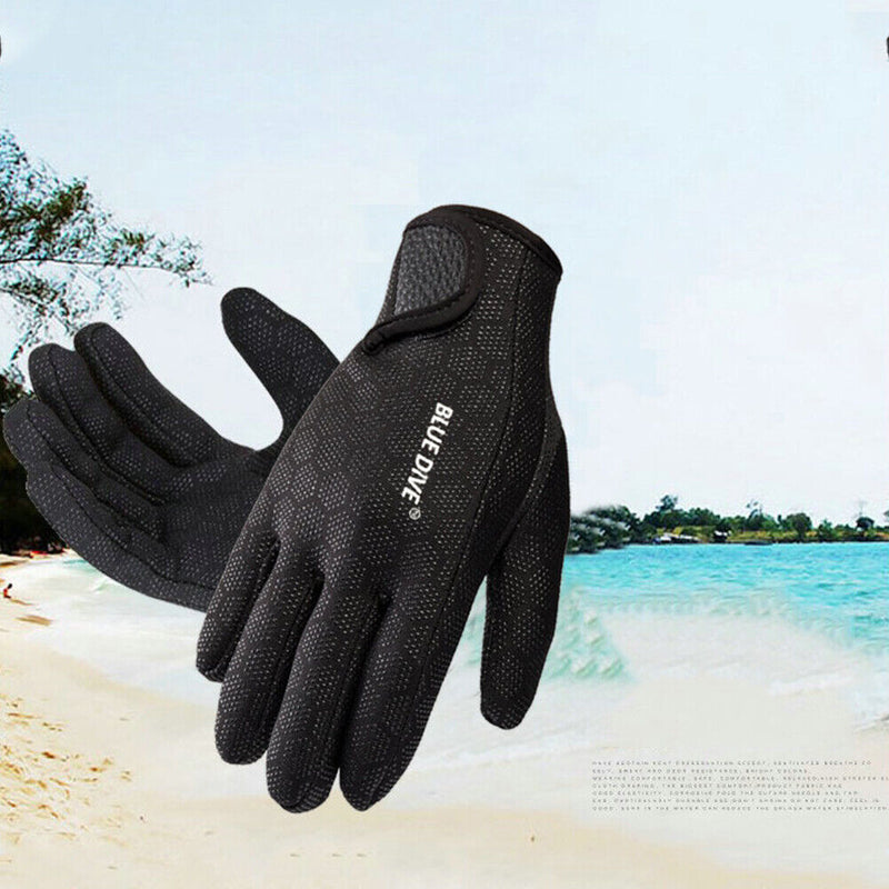 #A 1.5mm Neoprene Scuba Diving Gloves for Snorkeling Surfing Water Sports Suppli