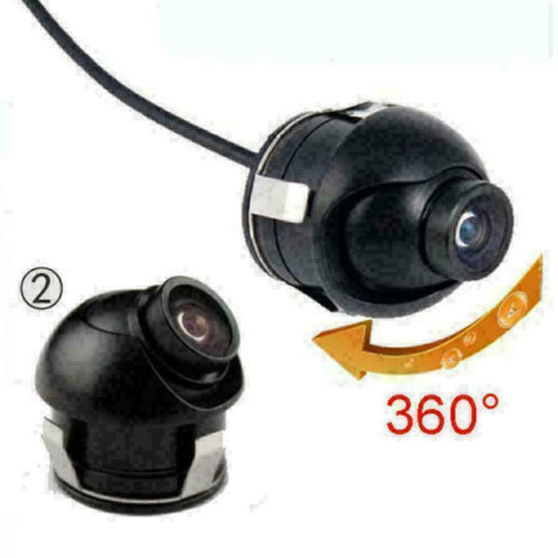 360° HD Car Rear View Reverse Back Up Camera Waterproof For F7A5
