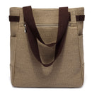 Women handbag canvas bag with cute cat fashion ladies small bags(khaki)