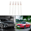 5pcs T4 14V 1.4W Car Instrument Panel Audio Gear Indicator Light Bulbs Amber