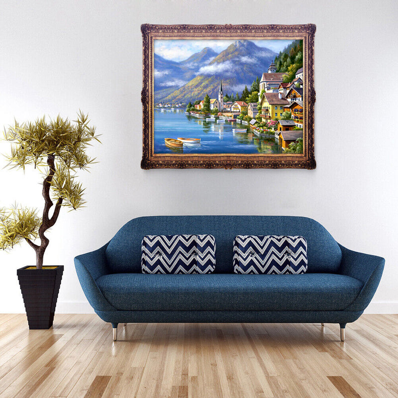 40 * 30cm Christmas Decor Diamond Painting Landscapes 5D Diamond DIY Painting Cr