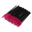 50PCS Disposable Eyelash Brush Mascara Wands Applicator Spoolers Makeup(2) Newly