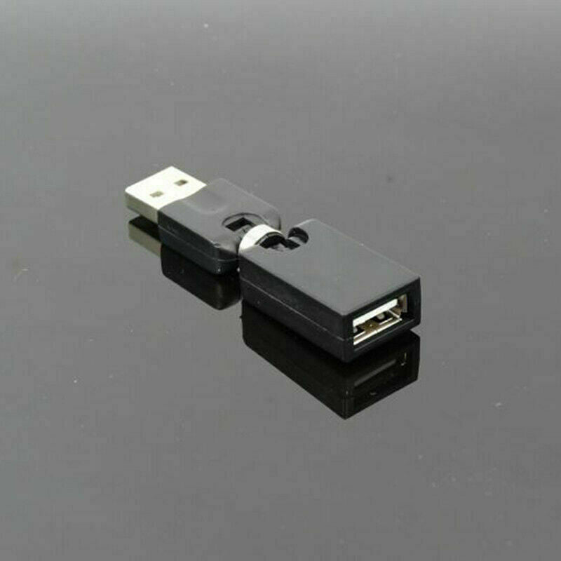 360 Degree Free Rotation Usb Male To Female Bending Interface Quick F1G9