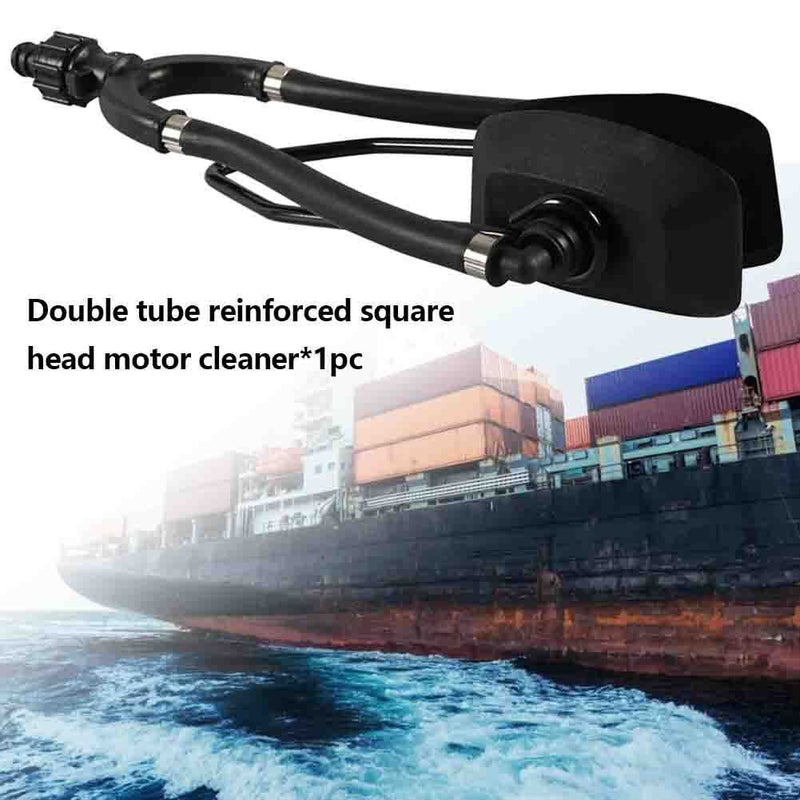 Boat Marine Engine Flushes Sand Dual Water Feed Outboard Motor Flusher Newly