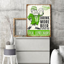 Beer Letter Colouring Oil Canvas Pictures DIY Hand Painted Paint By Numbers Kit