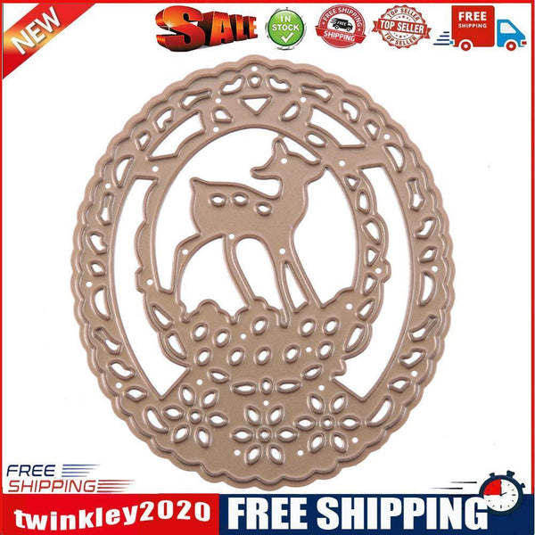 Deer Egg Metal Cutting Dies Stencils Xmas Party Craft Scrapbooking Card-140