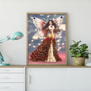 5D DIY Special Shaped Diamond Painting Beauty Cross Stitch Kit Bedroom Decor