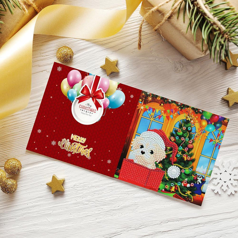 8pcs DIY Special Shaped Diamond Painting Santa Claus Snowman Elk Christmas