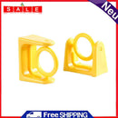 2pcs Adhesive Shower Curtain Rod Bracket Nail-Free Towel Pole Holder Supports