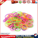 100pcs Orthodontic Rubber Bands Latex Braces Transparent Traction (5/16) Newly