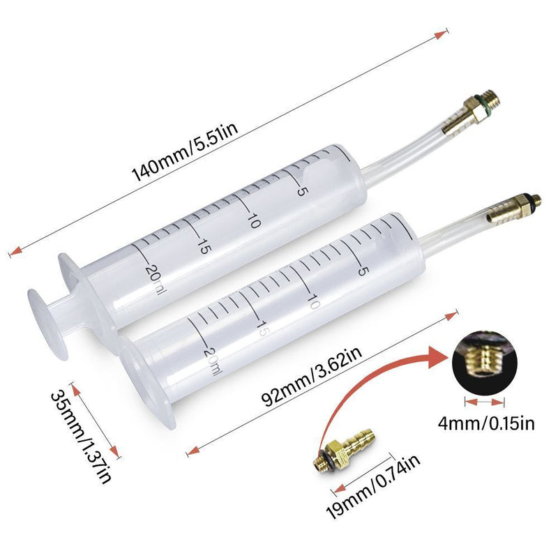 Disc Brake MTB Bicycle Brake Oil Injection Syringe Oil Change Exhaust Tool