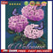HandPainted Oil Paint Kill Time Picture Colouring Artcraft Hydrangea Flower