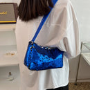 Fashion Sequins Handbag for Women Glitters Travel Ladies Casual Underarm Purse