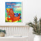 Paint by Number Kit On Canvas Oil Drawing Sea Loungers for Handicraft Enthusiast