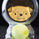 Galaxy Guardian Astronaut Night Light Bedroom Ornaments Home Decor (Dog) Newly