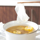 Oil-Absorbing Paper 12 Sheet Scum Grease Oil Blotting Paper for Fried Food/Soup