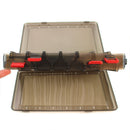 Square Fishhook Tackle Box Spoon Hook Tool Fish Accessory Boxes Storage Case