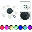 Wind Chimes Solar Powered LED Colorful Light Hanging DIY Garden Party Deco E6B4