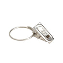 20pcs/Lot Window Shower Curtain Rod Clips Rings Stainless Steel Curtains Clips Home D