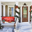Christmas Flag - Foldable Vivid Color Merry Christmas Flag with Metal Grommets