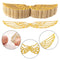 Wings Cake Decor Chocolate Decoration Dessert Toppers Hollowed Wings Toppers