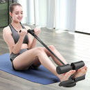 Sit Up Aid Trainer Self-Suction Home Fitness Sit Ups Assistant Bar (Black) Newly