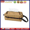 Outdoor Camping Paper Napkin Holder Case Waterproof Oxford Cloth Zip Tissue Bag