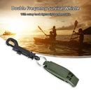 Dual Frequency Emergency Whistle Portable Whistle Tool Loud Voice Diving Rescue