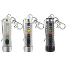 XPG2 LED Mini Flashlight Keychains UV 395nm 400lm Light (Fluorescent White)