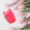 #A Silicone Egg Powder Storage Box Display Rack Sponge Box for Storage Organizer