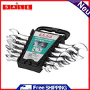 6pcs Wrench Kit Dual Open End Ratchet Combination Repair Spanners Hand Tool Set