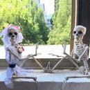 Halloween Props Skeleton Hanging Prop Haunted House Decor 75*20CM Haunted X0G4