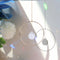 Crystal Prisms Light Catcher Window Hanging Outdoor Garden Pendant Wind Chimes