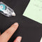 Double Sided Adhesive Dots Stick Roller Glue Tape Dispenser Office Supplies