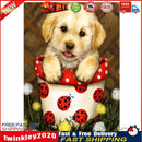 DIY 5D Diamond Embroidery Dog Painting Cross Stitch Craft Home Decor Newly