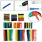 328PCS 2:1 Polyolefin Heat Shrink Tubing Tube Sleeve Y2D6 I6T1 H5N6 Wire Q9E2