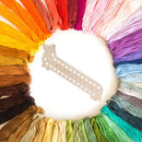 Cross Stitch Thread Organizer Board Embroidery Thread Row Line Coils Sewing T