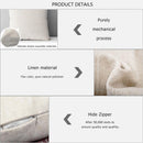 Christmas Pattern Linen Pillowcase Soft Throw Pillow Case Sofa Cushion (2)