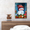 Snowman Frameless DIY Oil Paint by Numbers Kit Picture Coloring Canvas Art