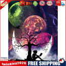5D DIY Diamond Painting Tree Moon Full Square Drill Mosaic Kit Wall Picture