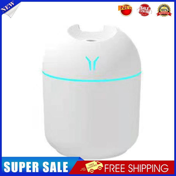 Ultrasonic Air Humidifier Aroma Sprayer USB Essential Oil Diffuser (White)