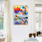 Hot Air Balloons Oil Paint By Numbers DIY Handpainted on Canvas Wall Picture Kit