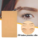 Tattoo Practice Skin For Eyebrows, Permanent Makeup, Microblading Supplies.